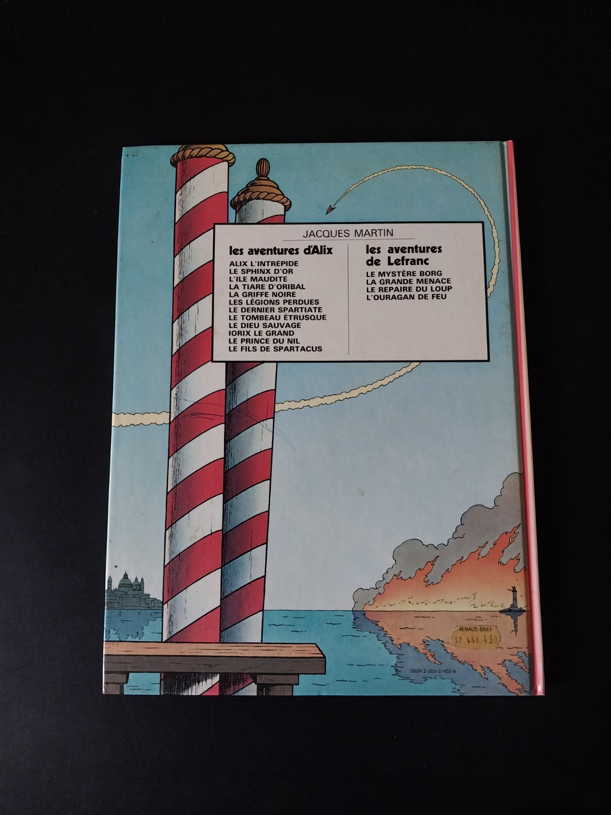 Jacques Martin – Lefranc – Le Grande Menace – Casterman