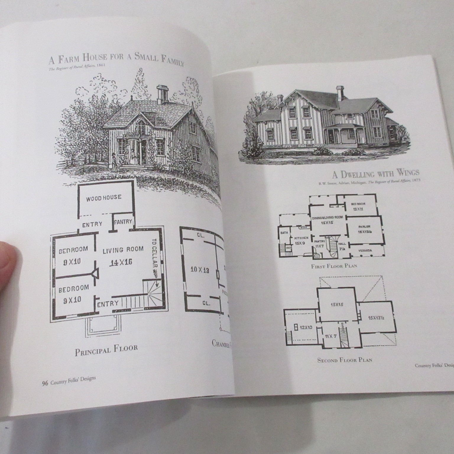 American Country Building Design Donald J. Berg AIA 19th-Century Farmhouse Plans