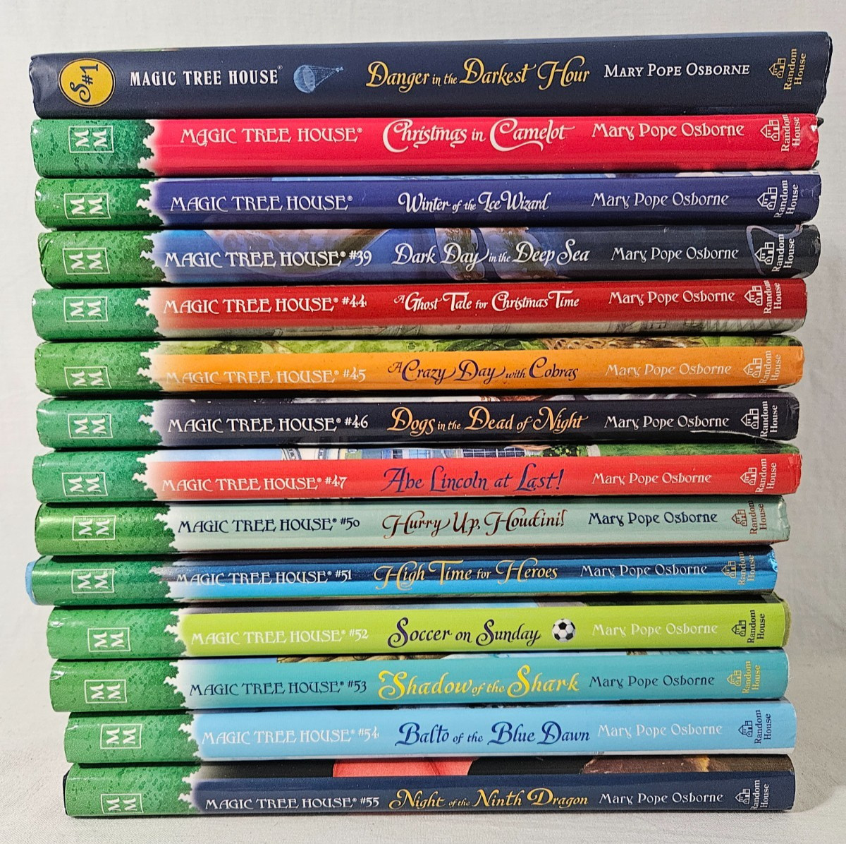 Magic Tree House Hardcover book LOT x14 Mary Pope Osborne children kids readers
