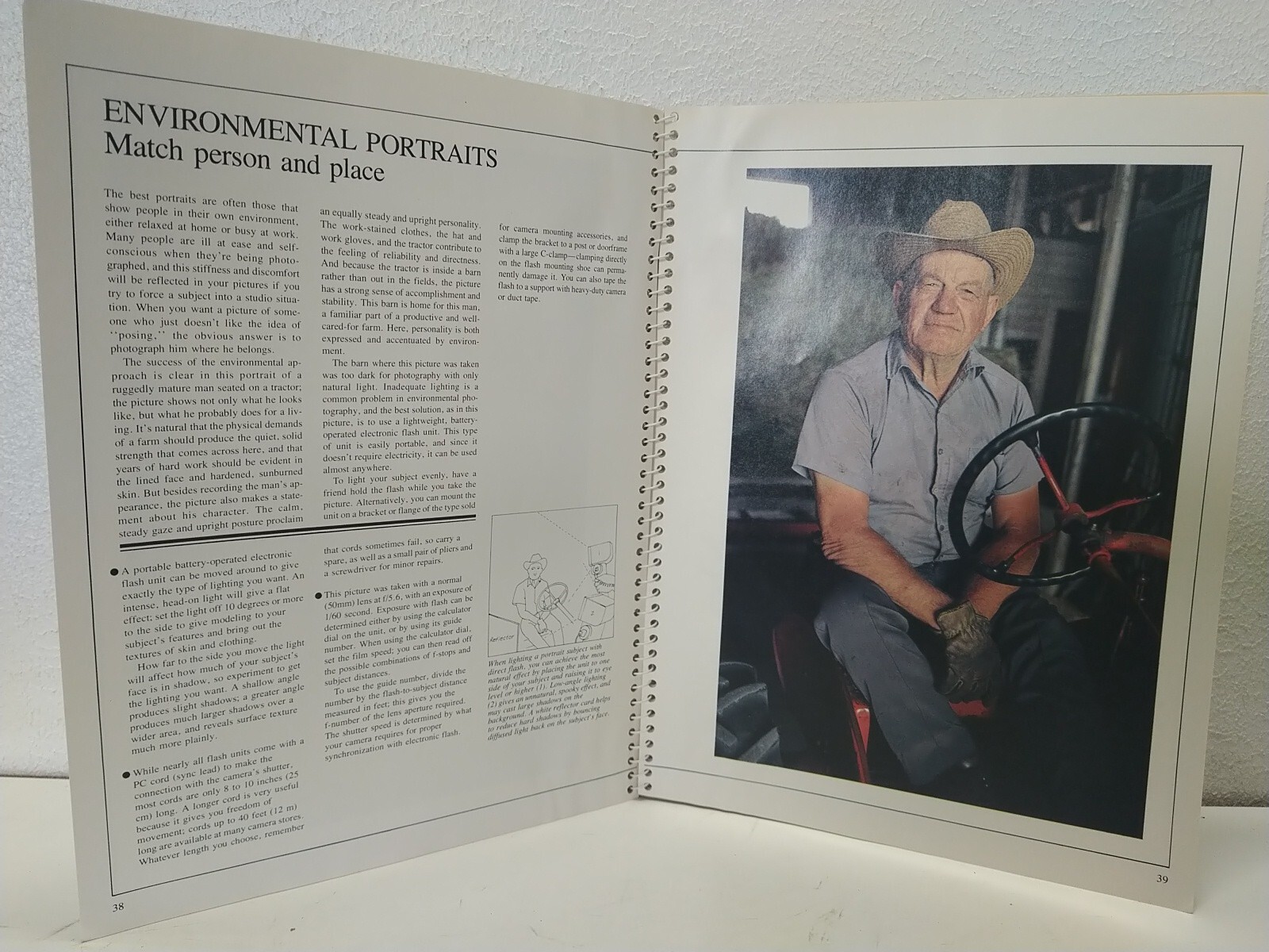 People Photography How to Take Better Pictures 1982 Ring Wire Bound