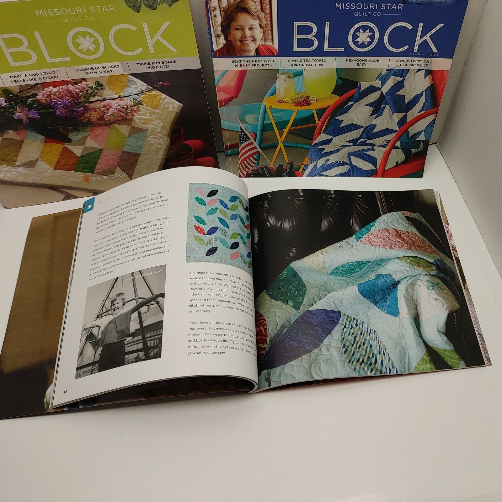 MISSOURI STAR QUILT CO Block Idea Books Vol 1 (2,3,4) Vol 2 (6) Vol 3 (1,3) Lot