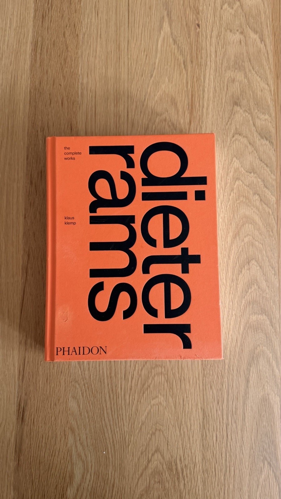 Dieter Rams: The Complete Works by Klaus Klemp (English) Hardcover Book