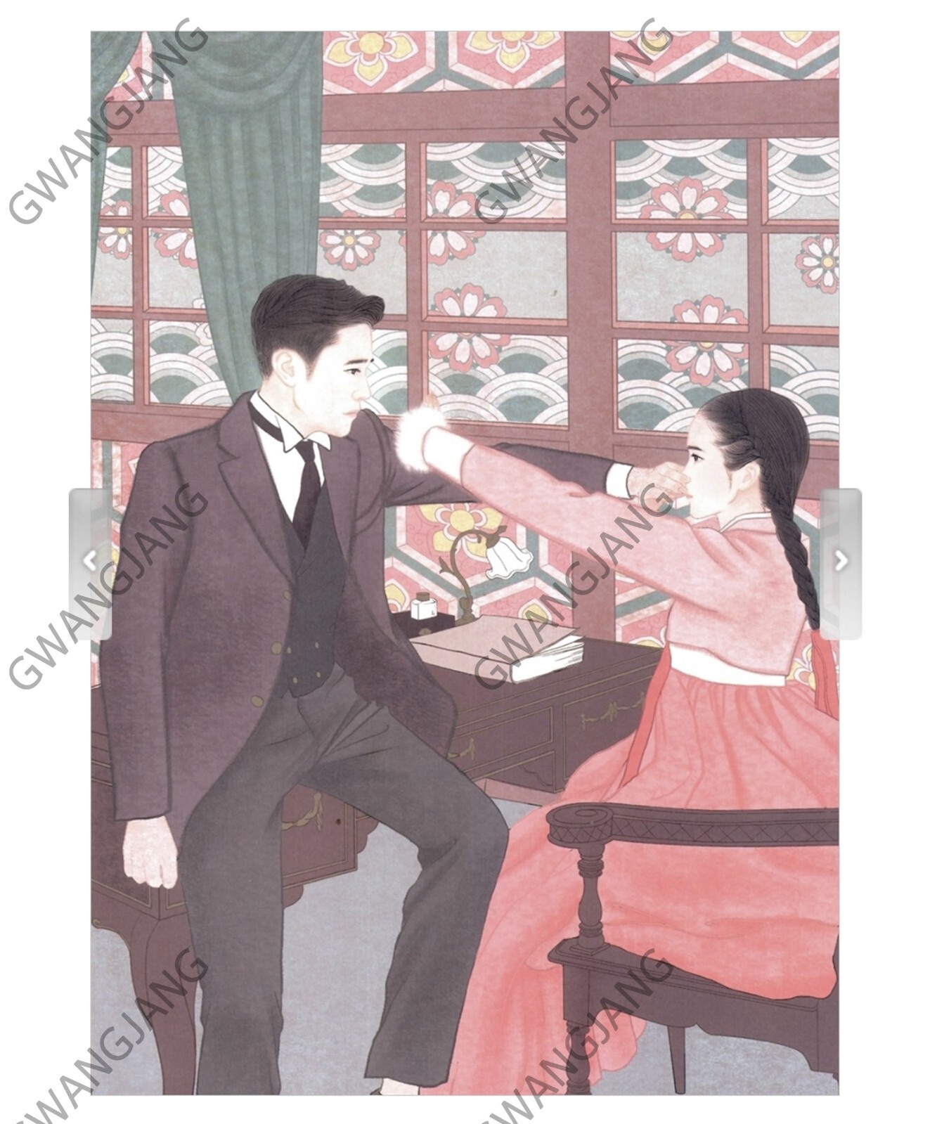 Mr. Sunshine Coloring Book KDrama Hanbok Kpop Art Paint Famous Fun Korean