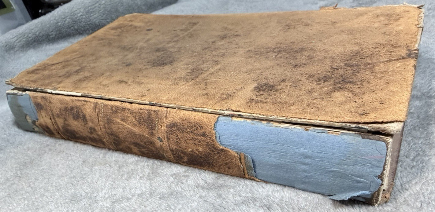 1849 Historical Landmarks of Freemasonry Rev G Oliver 1st American Ed HC Rare!!