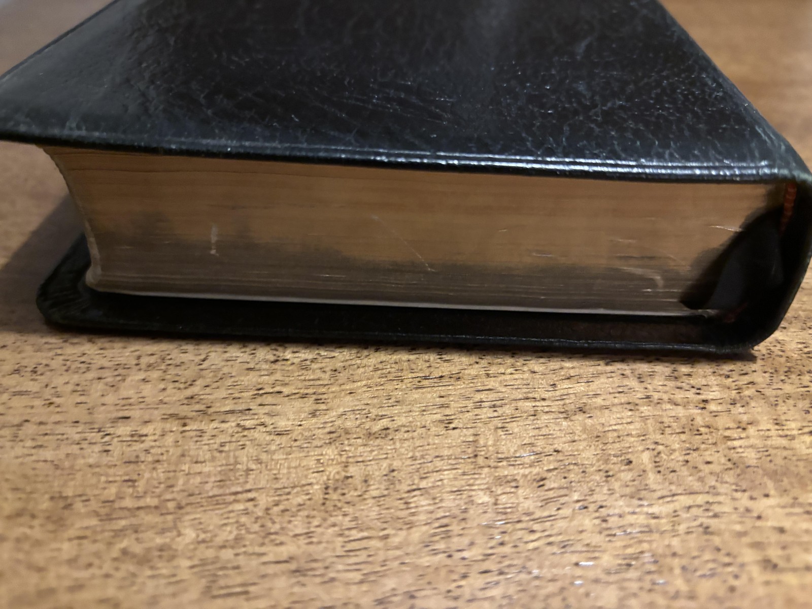 The New English Bible Cambridge 1971 Black Water Buffalo Calfskin Leather