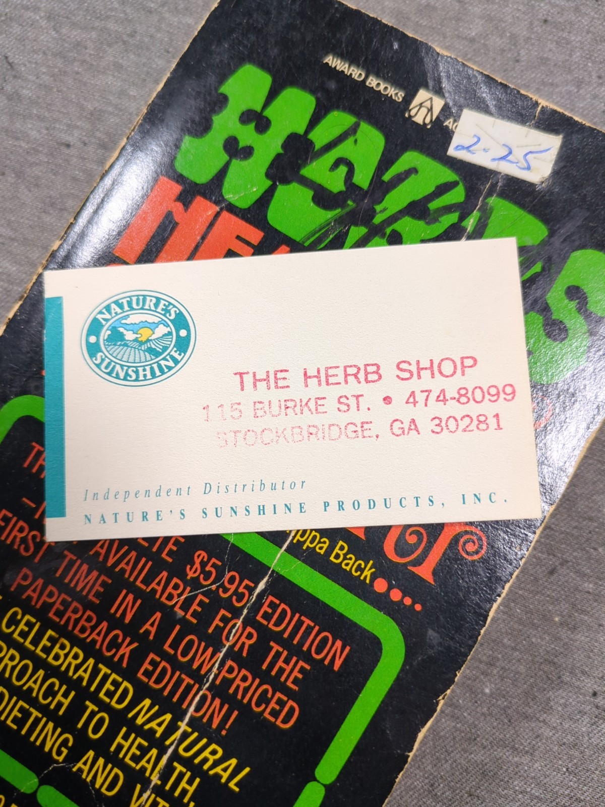 1967 Herbs Health & Cookery VTG Cookbook by Claire Loewenfeld & Phillipa Back PB