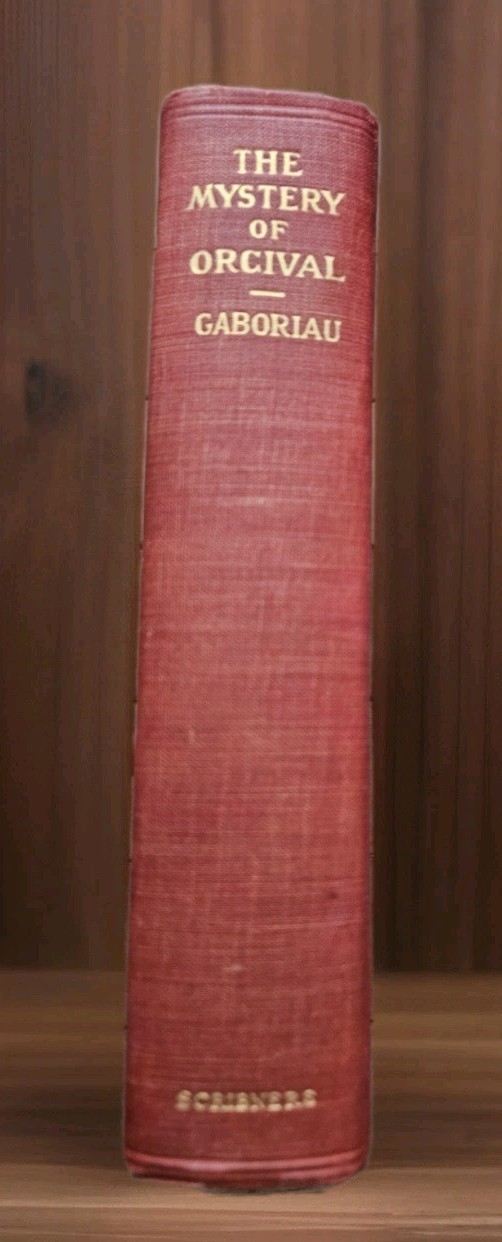 1904. Rare. The Mystery of Orcival by Emile Gaboriau | Illustrated Jules Guerin