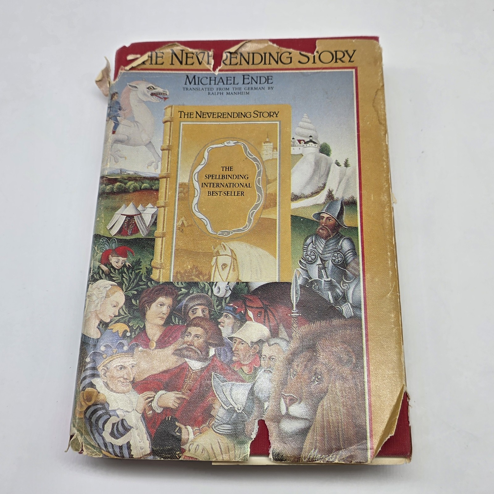 The Neverending Story Michael Ende 1983 1st Edition 2nd Print HC Doubleday Book