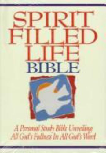 Spirit-Filled Life Study Bible by Not Available (1991, Hardcover)