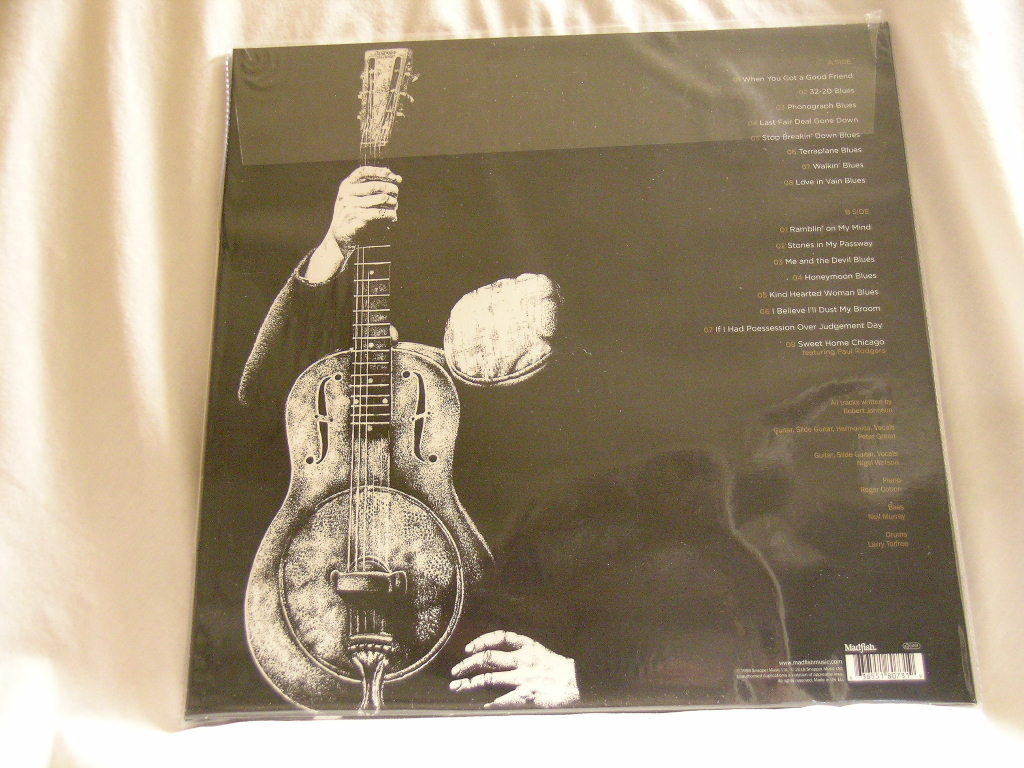 PETER GREEN Robert Johnson Songbook Nigel Watson Paul Rodgers 180 gram LP
