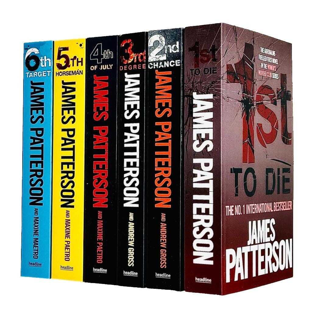 Women’s Murder Club by James Patterson: Books 1-6 Set – Fic – PB