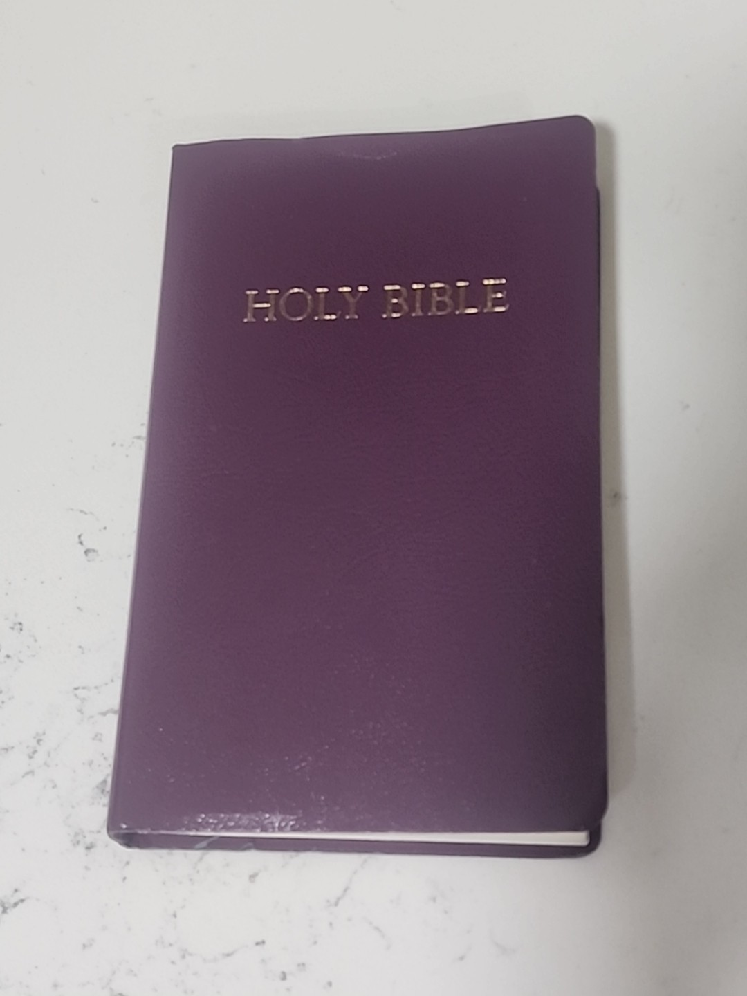 Hendrickson Bibles King James Version Purple Words Of Jesus In Red