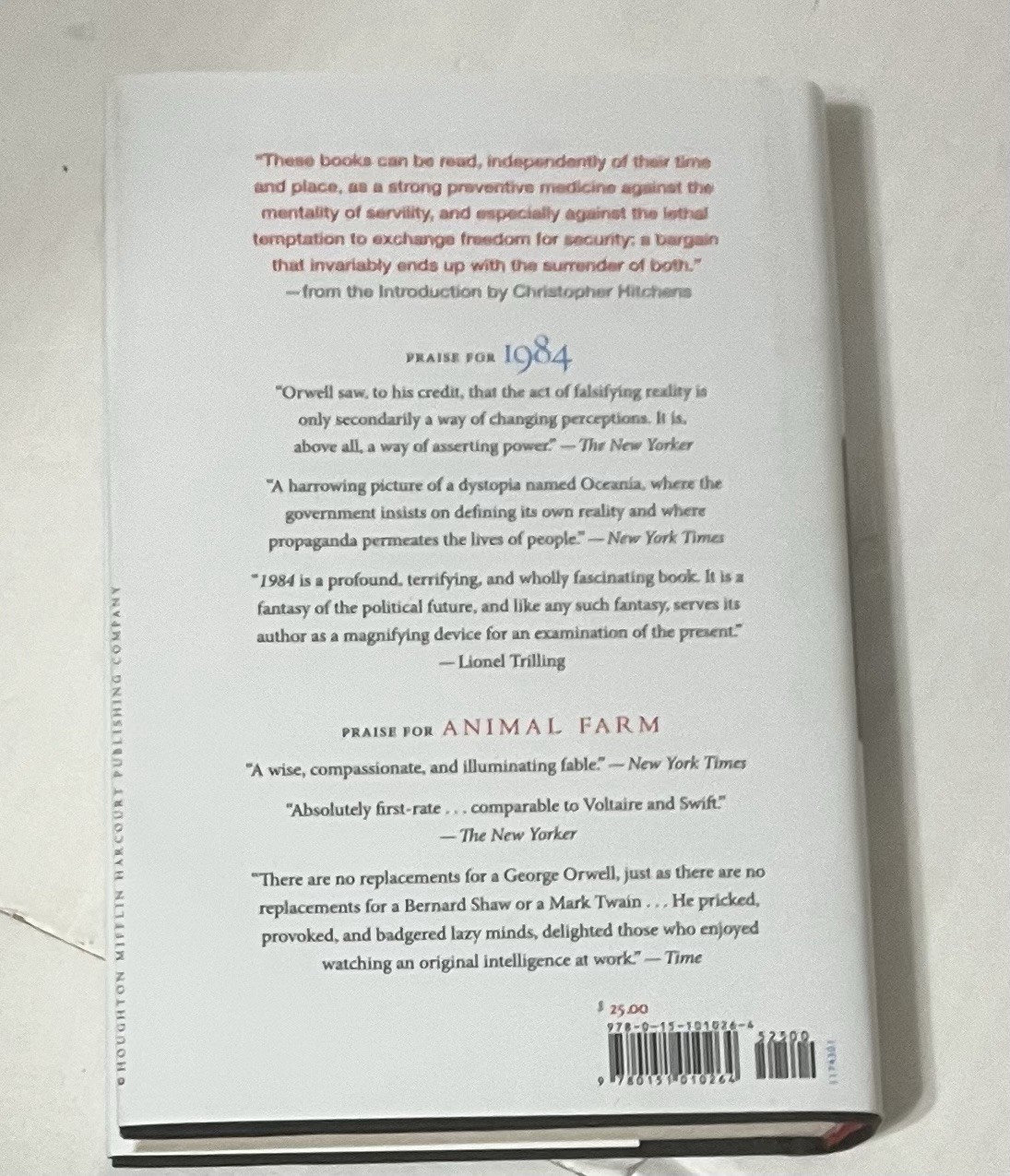 Animal Farm And 1984 by George. Orwell (Hardcover, 2003) VG++