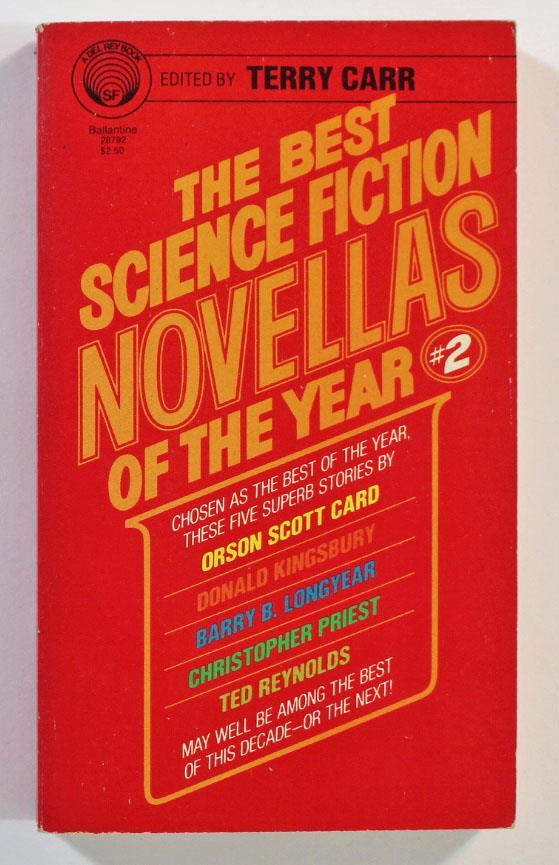 Best Science Fiction Novellas of Year by Terry Carr 1980 Del Rey Paperback