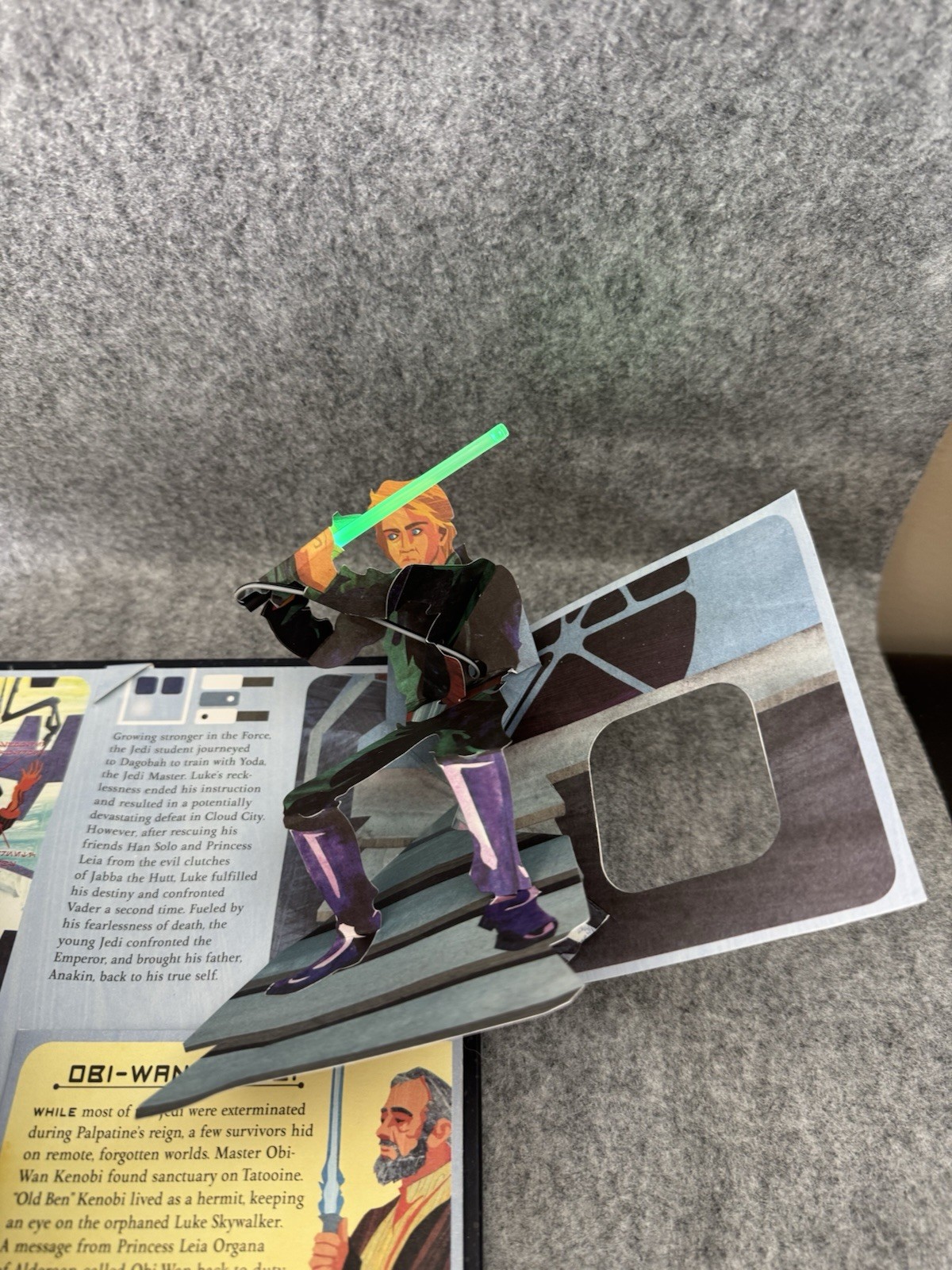 Star Wars Pop-Up Guide to the Galaxy Matthew Reinhart 2007 Lights Promo Copy