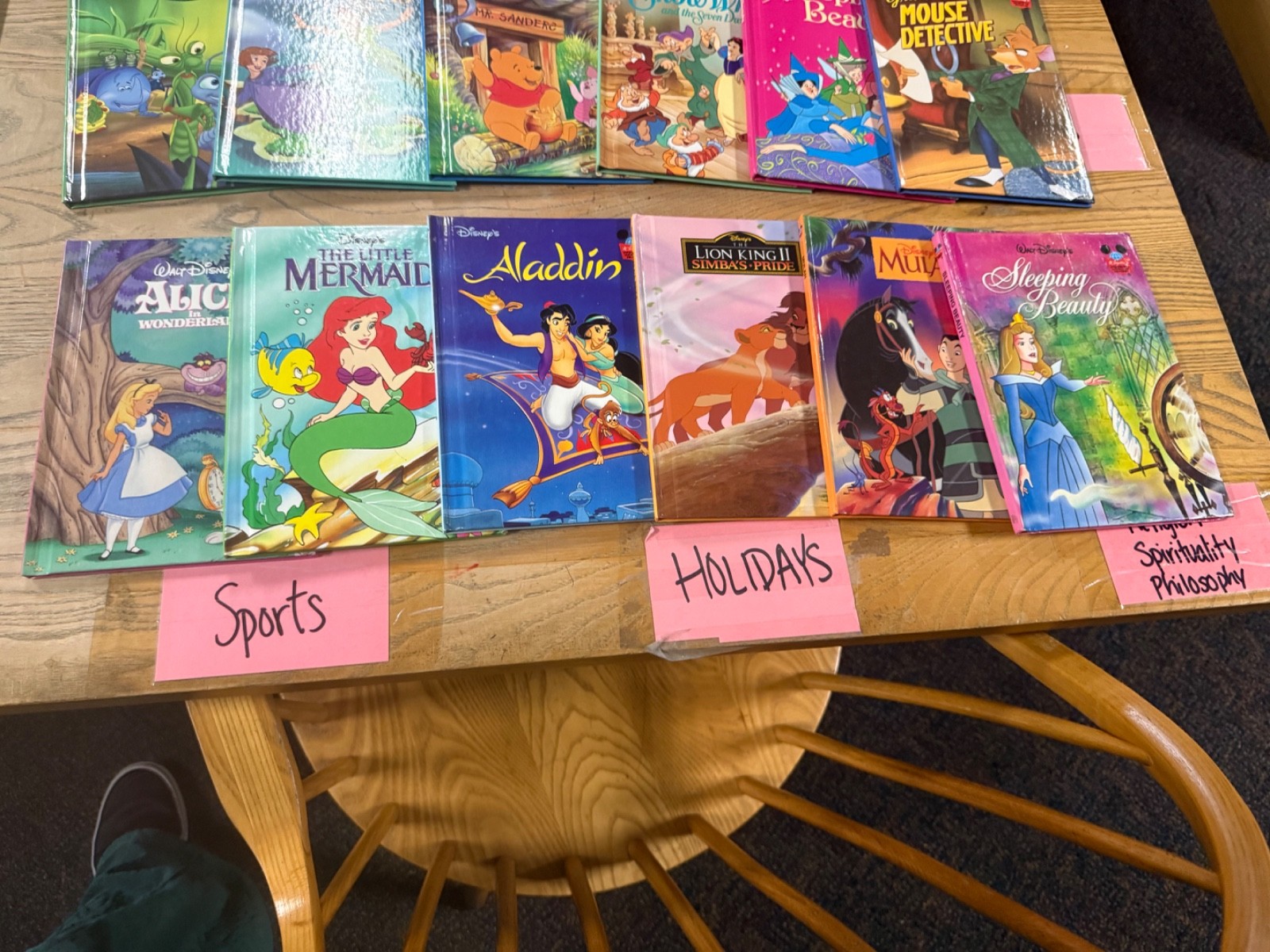 Lot of 33 Disney’s Wonderful World of Reading Hardcover Children’s Books