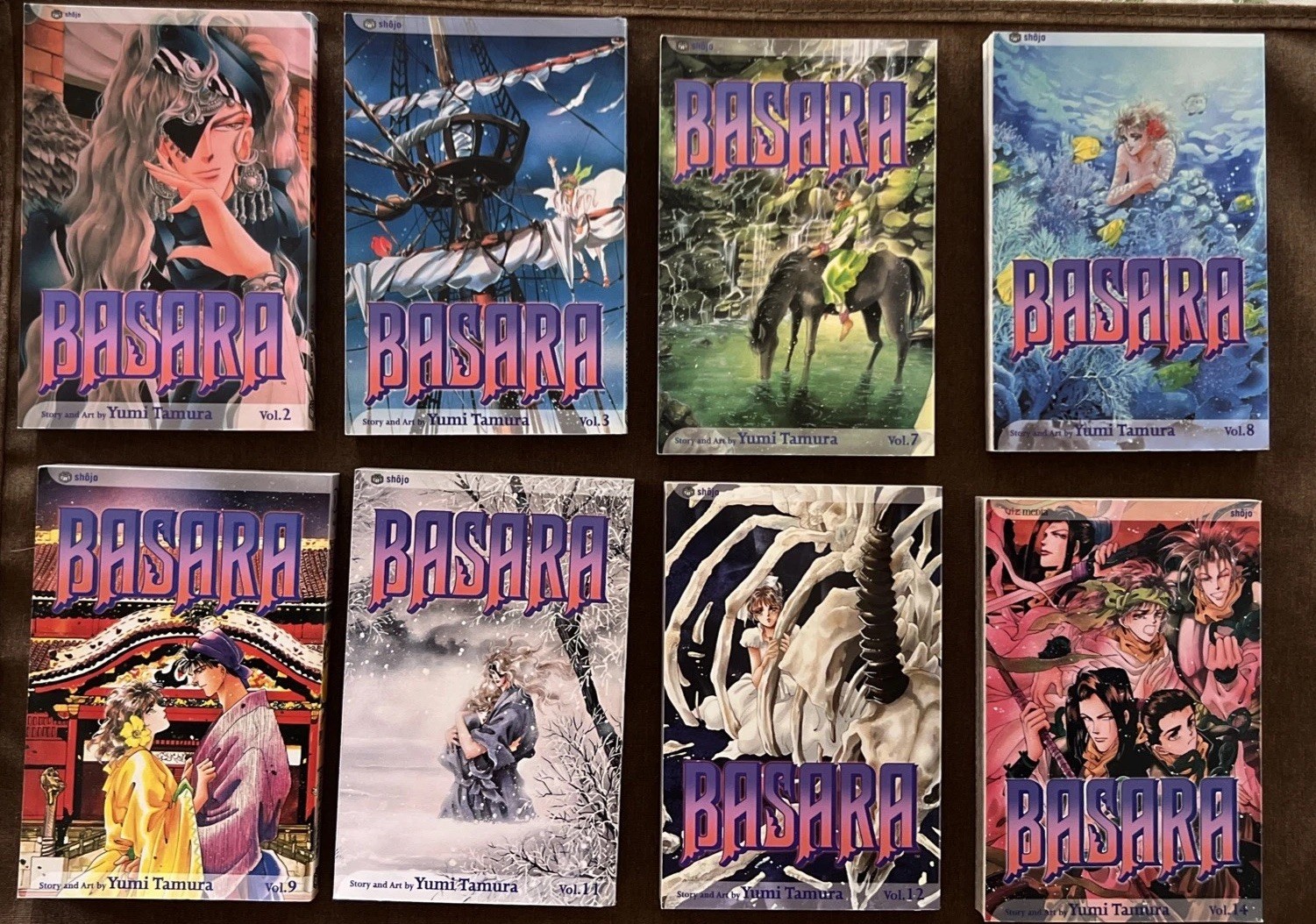 Basara Manga Lot English Viz Media Vol 2 3 7 8 9 11 12 14 Yumi Tamura