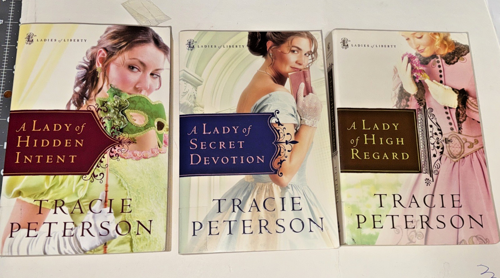 Tracie Peterson Book Series Lot of 10; Christian Romance; Historical; TPB