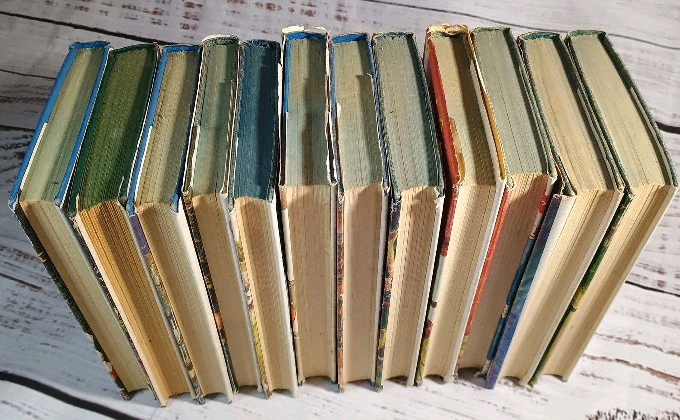 Lot of 12 Vintage Beverly Gray Books HCDJ Clair Blank 1934-1953 Grosset Dunlap