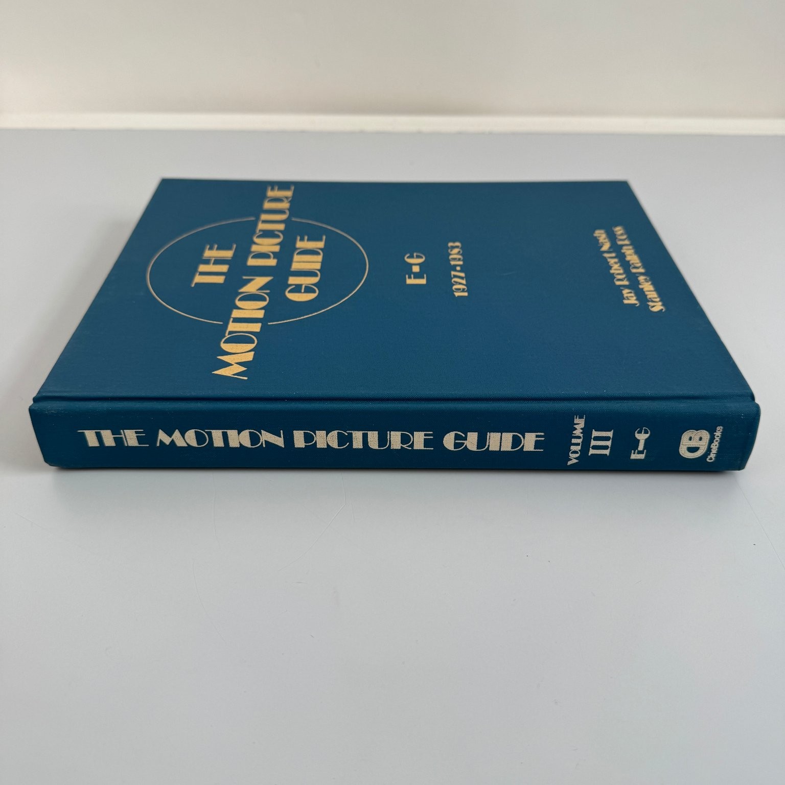 The Motion Picture Guide E-G 1927-1983 Nash Ross 1986 First Edition Cinebooks