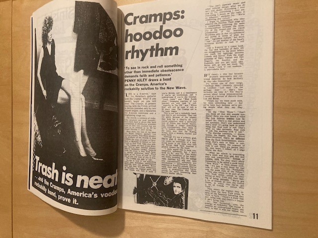 THE CRAMPS Savoy 1990 UK Fanzine 11.5 x 8.5 60 Pages Clippings Lux Ivy