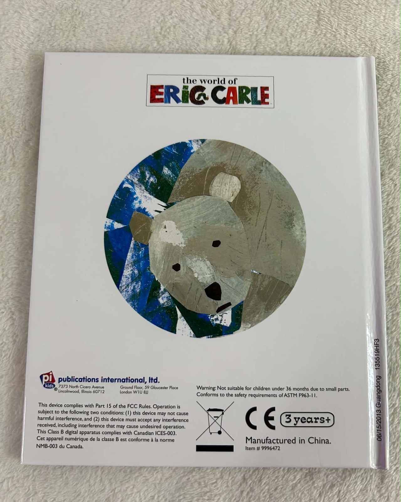 Lot Of 8 Eric Carle Hardback Children’s Books: Works With My First Smart Pad