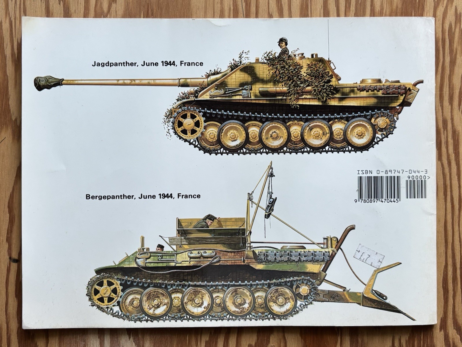 Panther, Panzergrenadiers in Action – Squadron/Signal Lot Of 2 Books