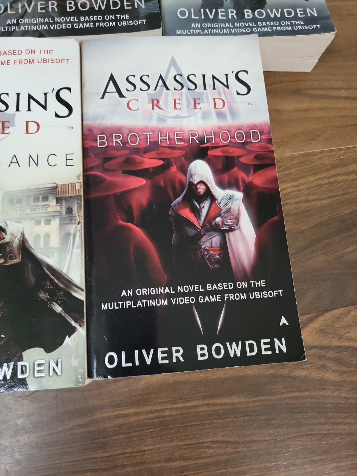 Assassin’s Creed 5-Book Lot Oliver Bowden Ace PB Video Game Fantasy Adventure