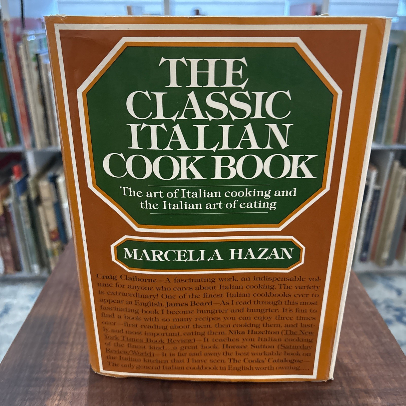 The Classic Italian Cook Book Marcella Hazan Hardcover K2
