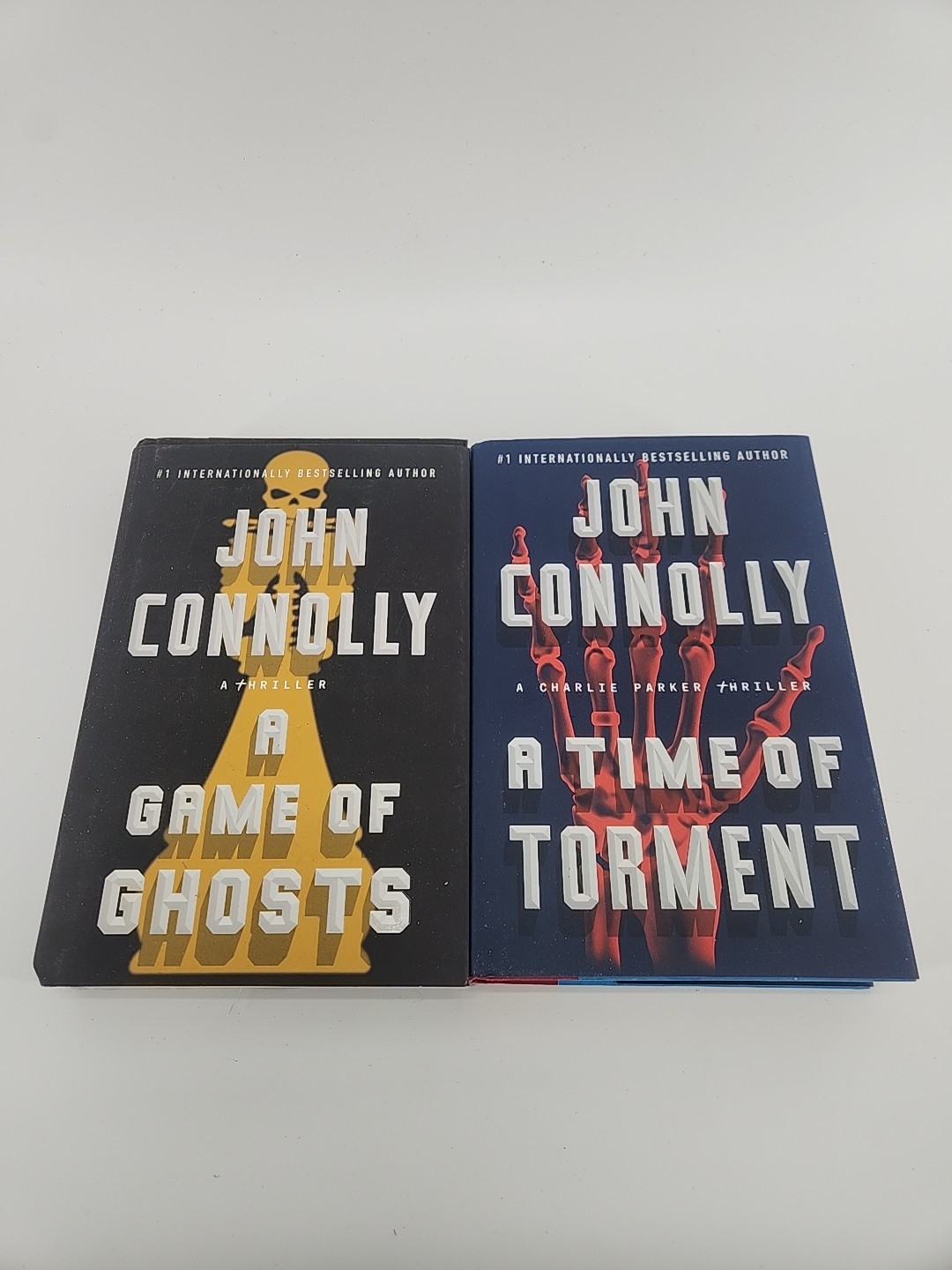 John Connolly Lot of 2 Books Charlie Parker Mysteries HC Game Of Ghosts HC