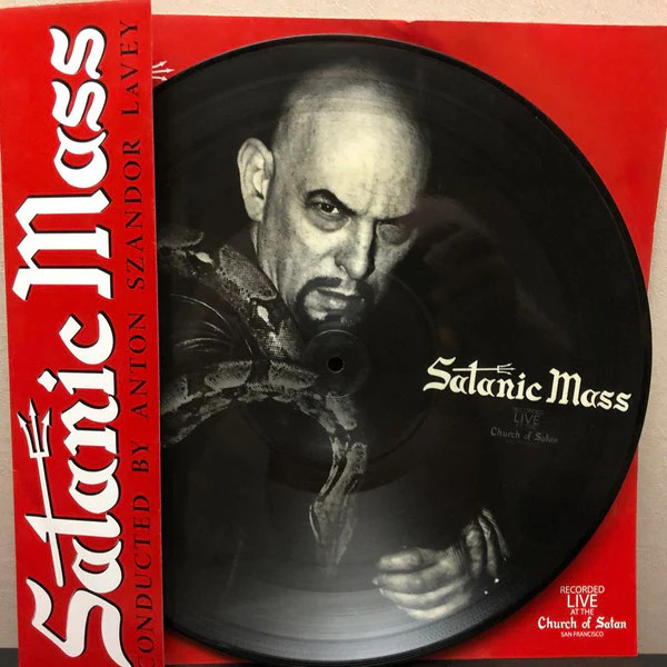 The Satanic Mass Anton LaVey Church of Satan Ltd Ed Picture Disc