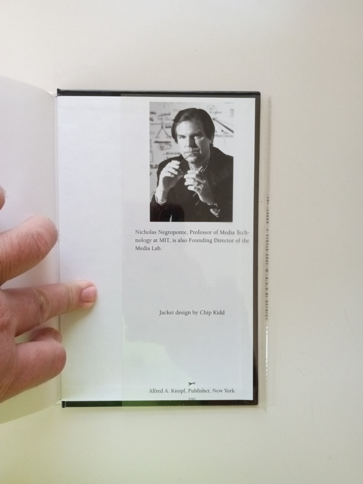 Being Digital by Nicholas Negroponte (1995, Hardcover)