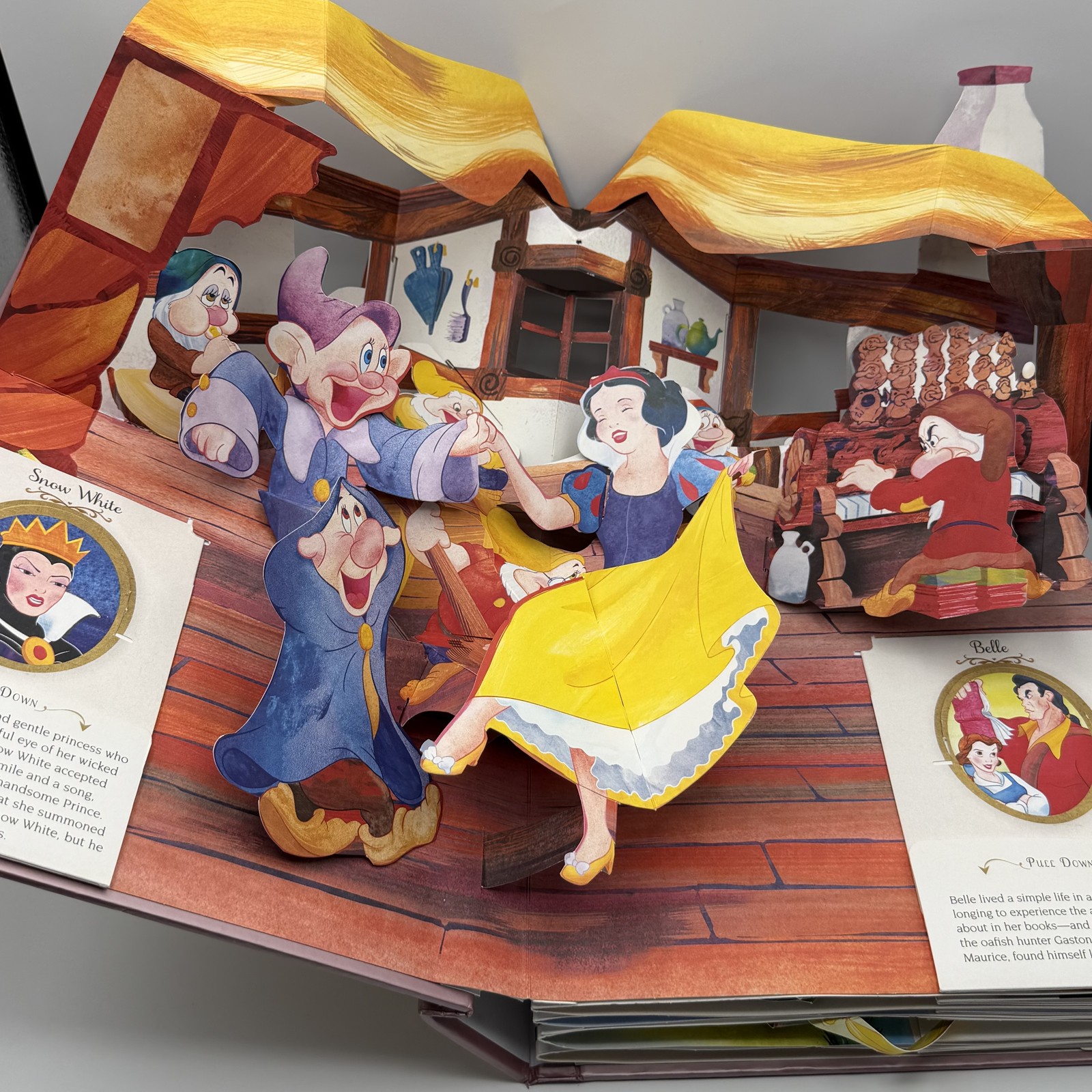 Disney Princess A Magical Pop-Up World by Matthew Reinhart Hardcover Book