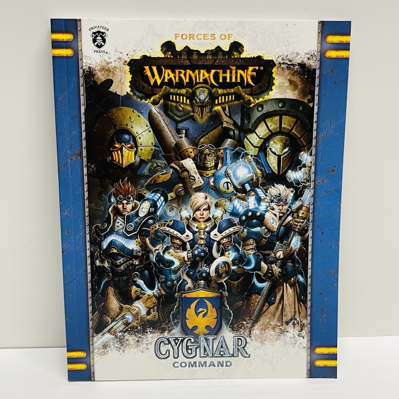 Privateer Press Warmachine Cygnar Command MK III 1st Print Forces Book 2016 PB