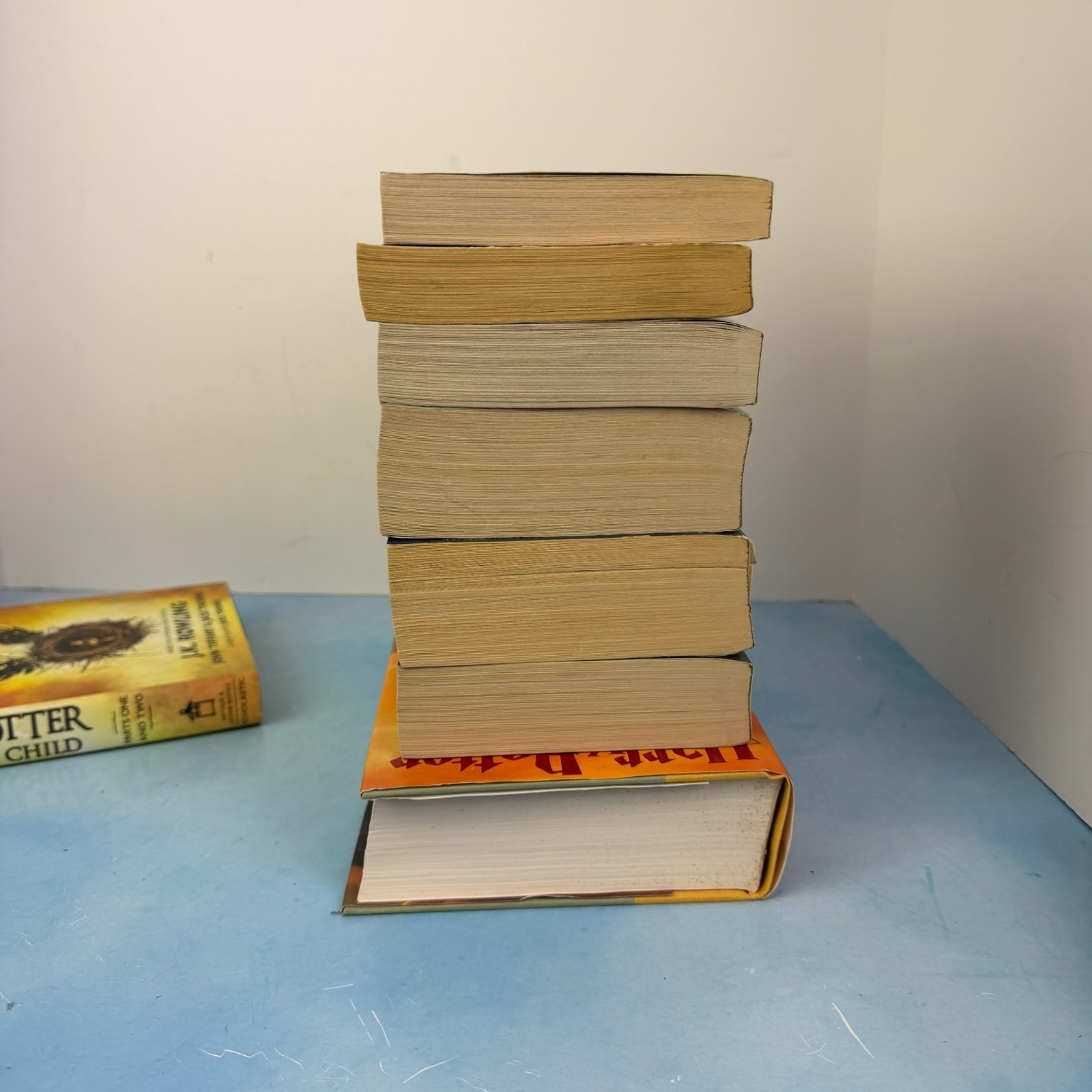 Complete Set of All 7 Harry Potter Books – J. K. Rowling Soft Cover Mixed Lot