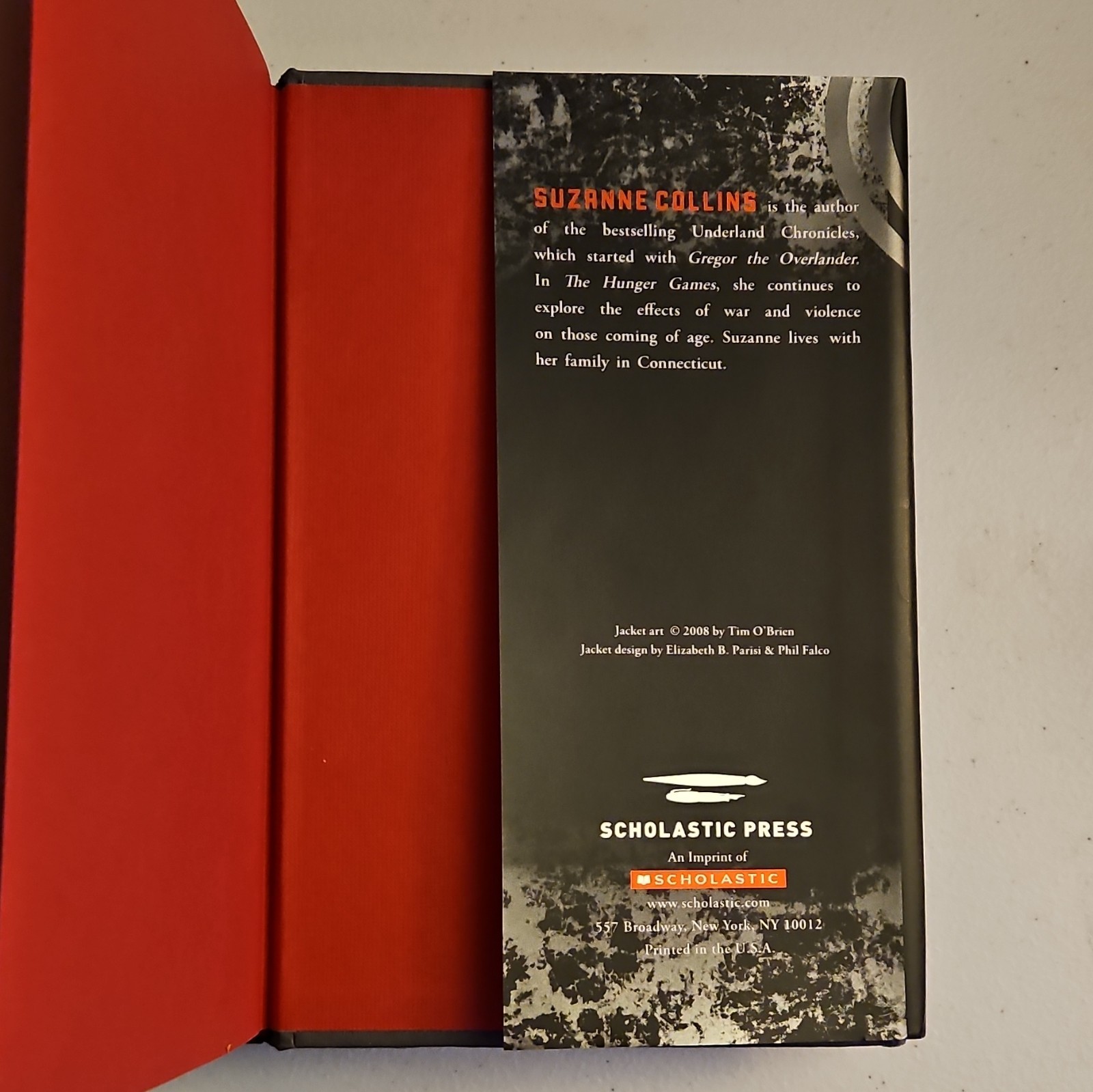 The Hunger Games Book 1 Hardcover 2008 Scholastic 1st Edition