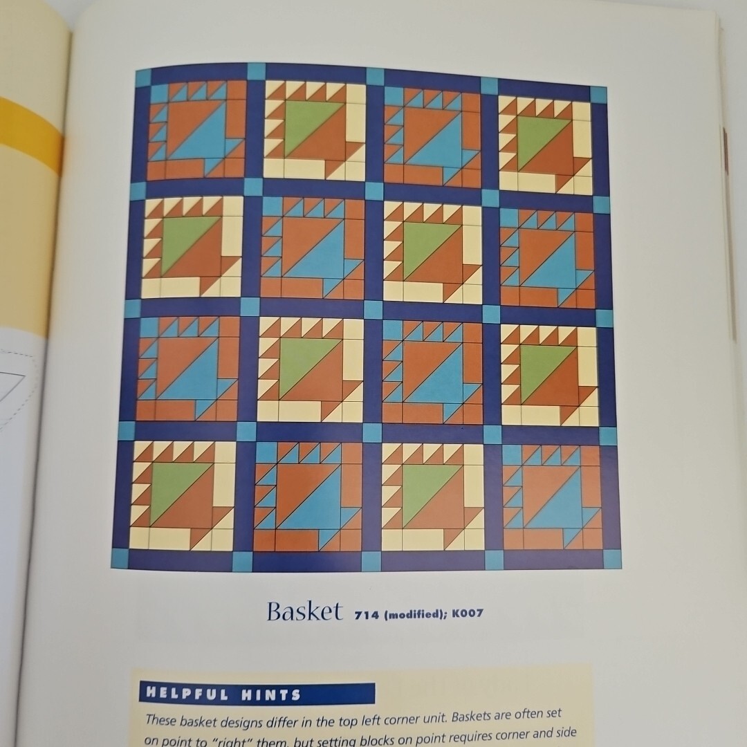 Quiltiing Make It Simpler Paper Piecing Easy 1-2-3 Pinless Fold & Sew Technique