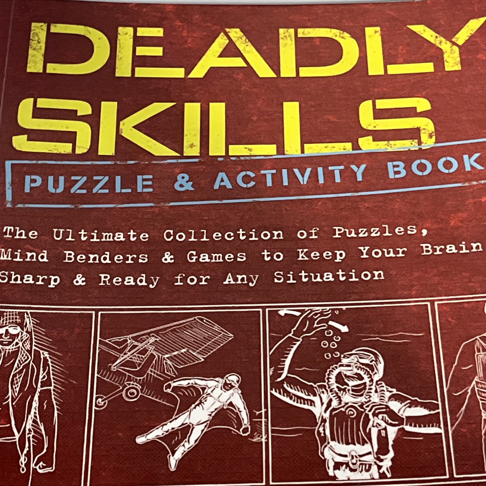 Deadly Skills Puzzle and Activity Book Brain Teasers 2018 Clint Emerson
