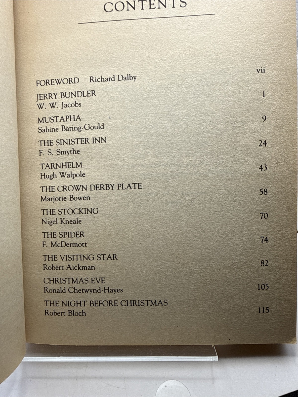 Horror for Christmas edited by Richard Dalby Trade Pb 1992 First Ed Headline