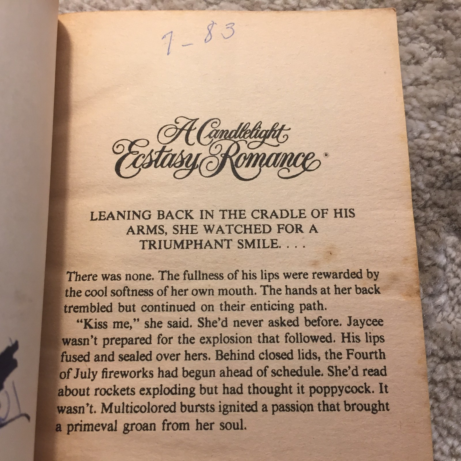 Kiss The Tears Away Anna Hudson 1983 Dell Second Chances At Love Romance Book