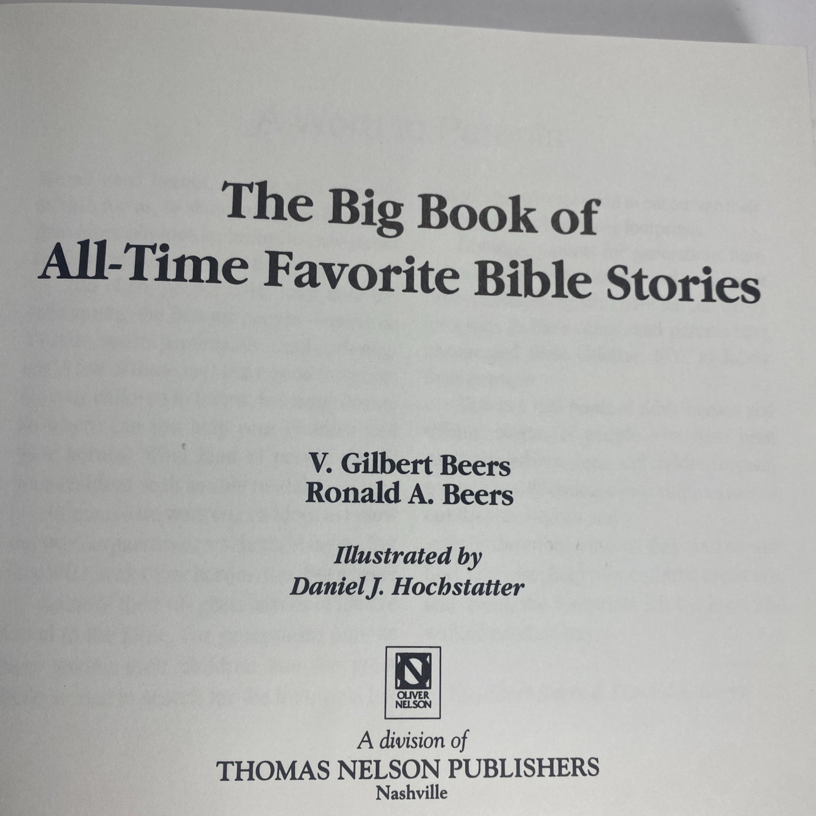The Big Book of All-Time Favorite Bible Stories Hardcover
