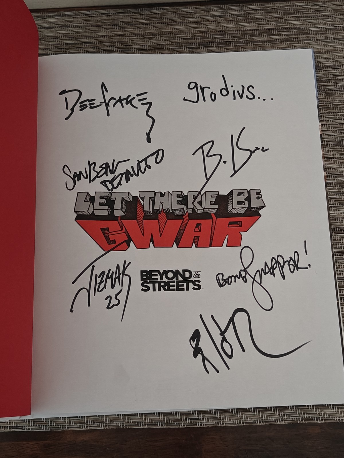 GWAR Let There Be GWAR Book 2025 Beyond the Streets Third Edition of 1500 SIGNED