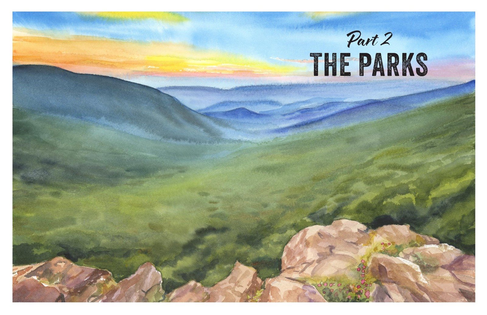 Paint the National Parks: A Watercolor Journey – Includes traceable…