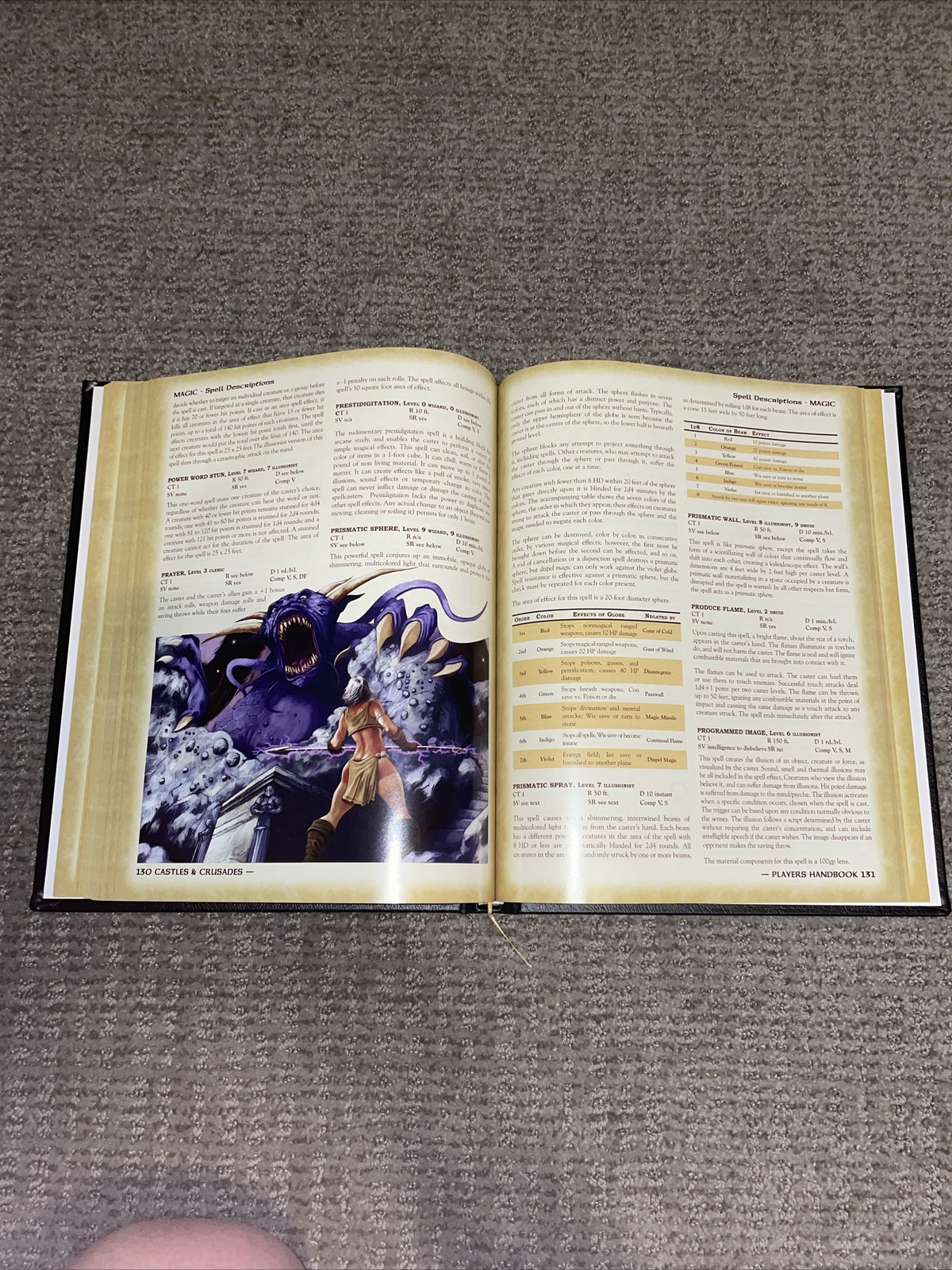 C&C Players Handbook – Special Signed Collector’s Edition (Castles Crusades 7th)
