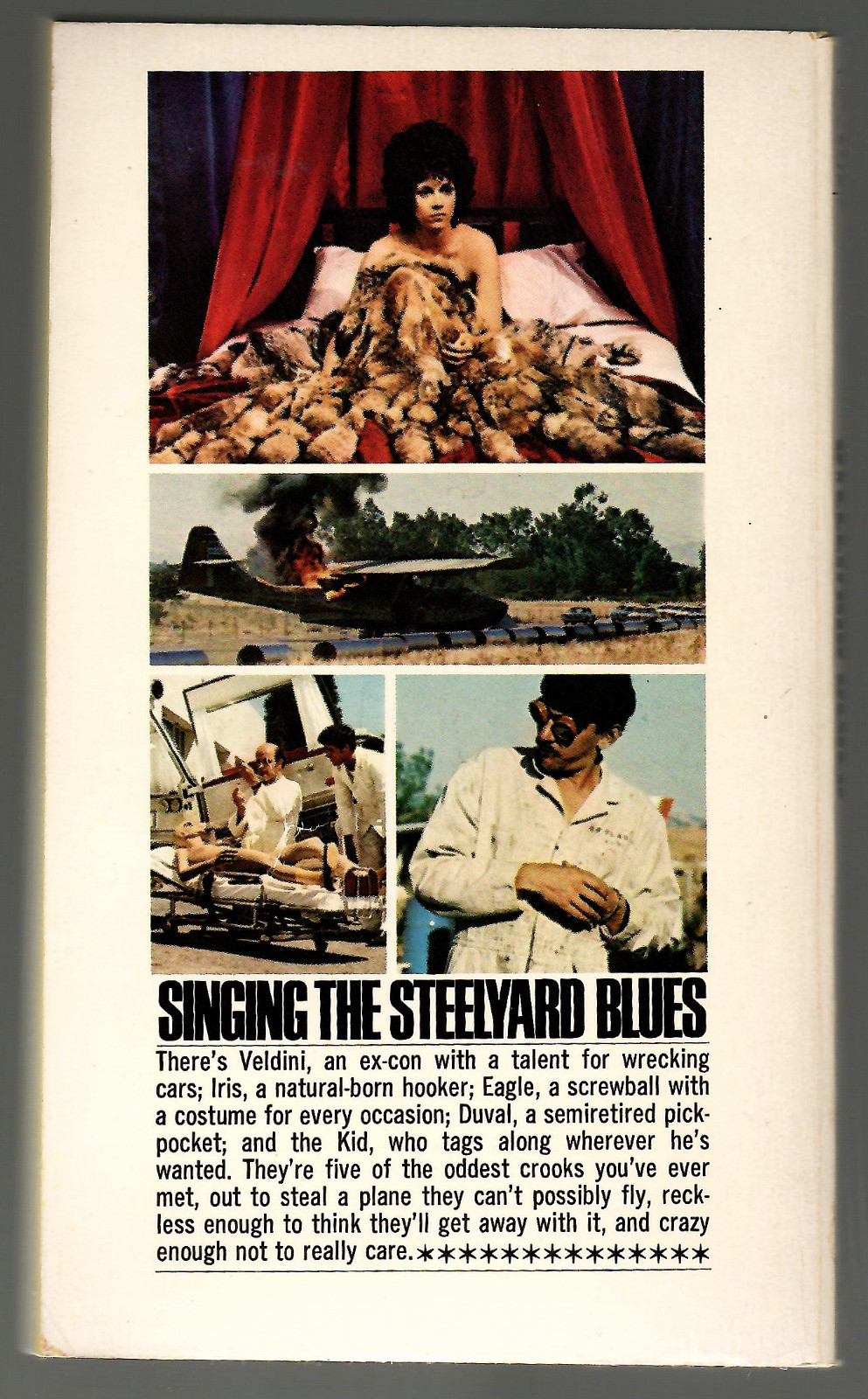 STEELYARD BLUES Vintage Movie Tie-In PB 1972 – Fonda Sutherland Cult Classic
