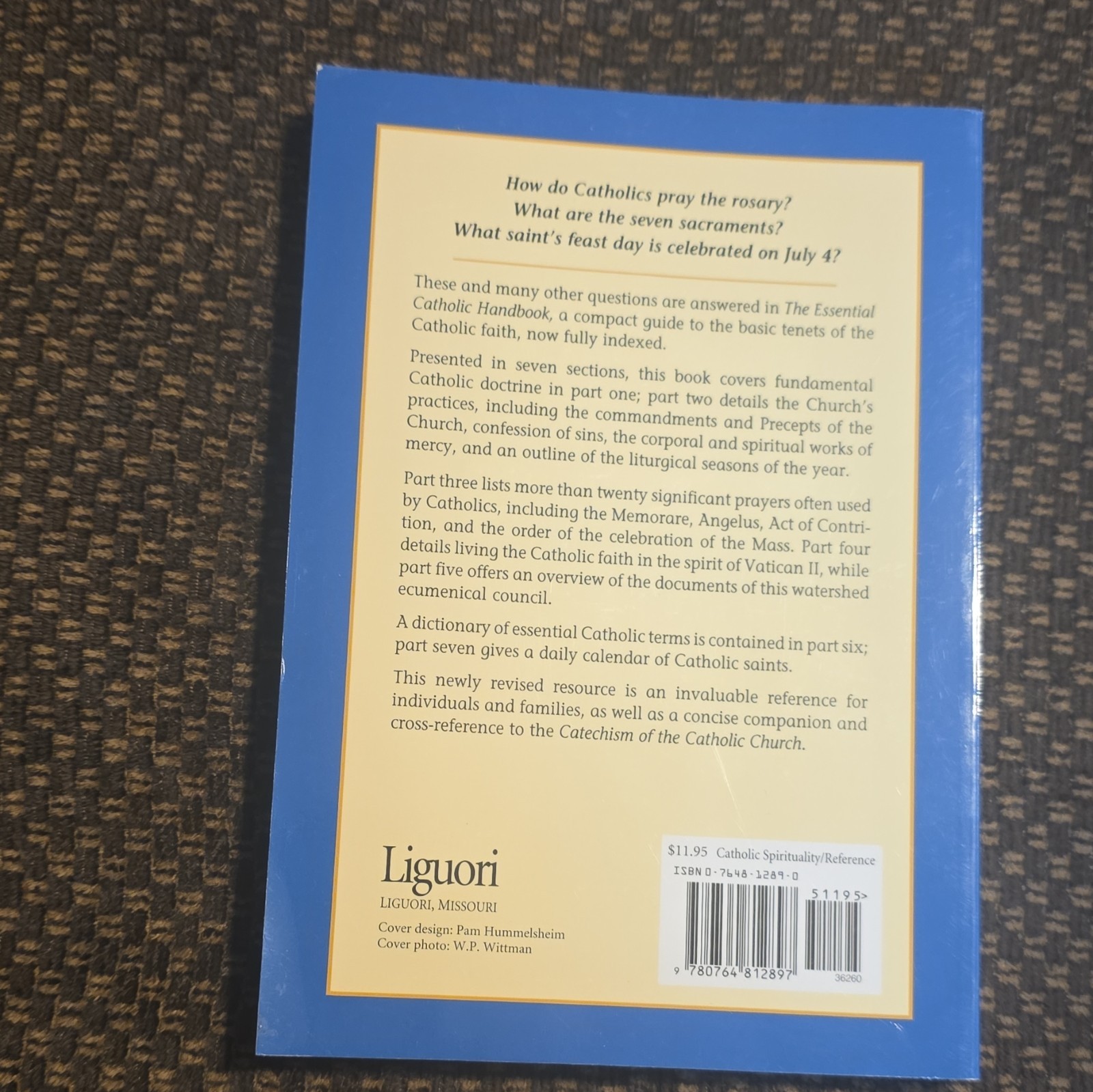 Liguori The Essential Catholic Handbook Revised & Updated Catholicism PB