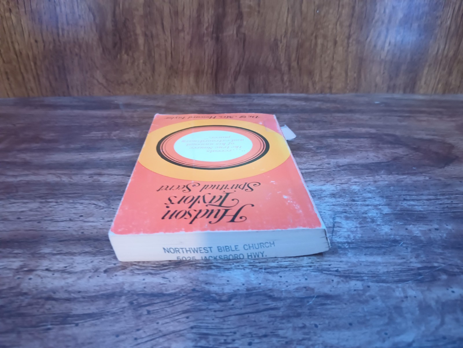 Hudson Taylor’s Spiritual Secret PB Howard Taylor Moody Press Christian Faith Sp