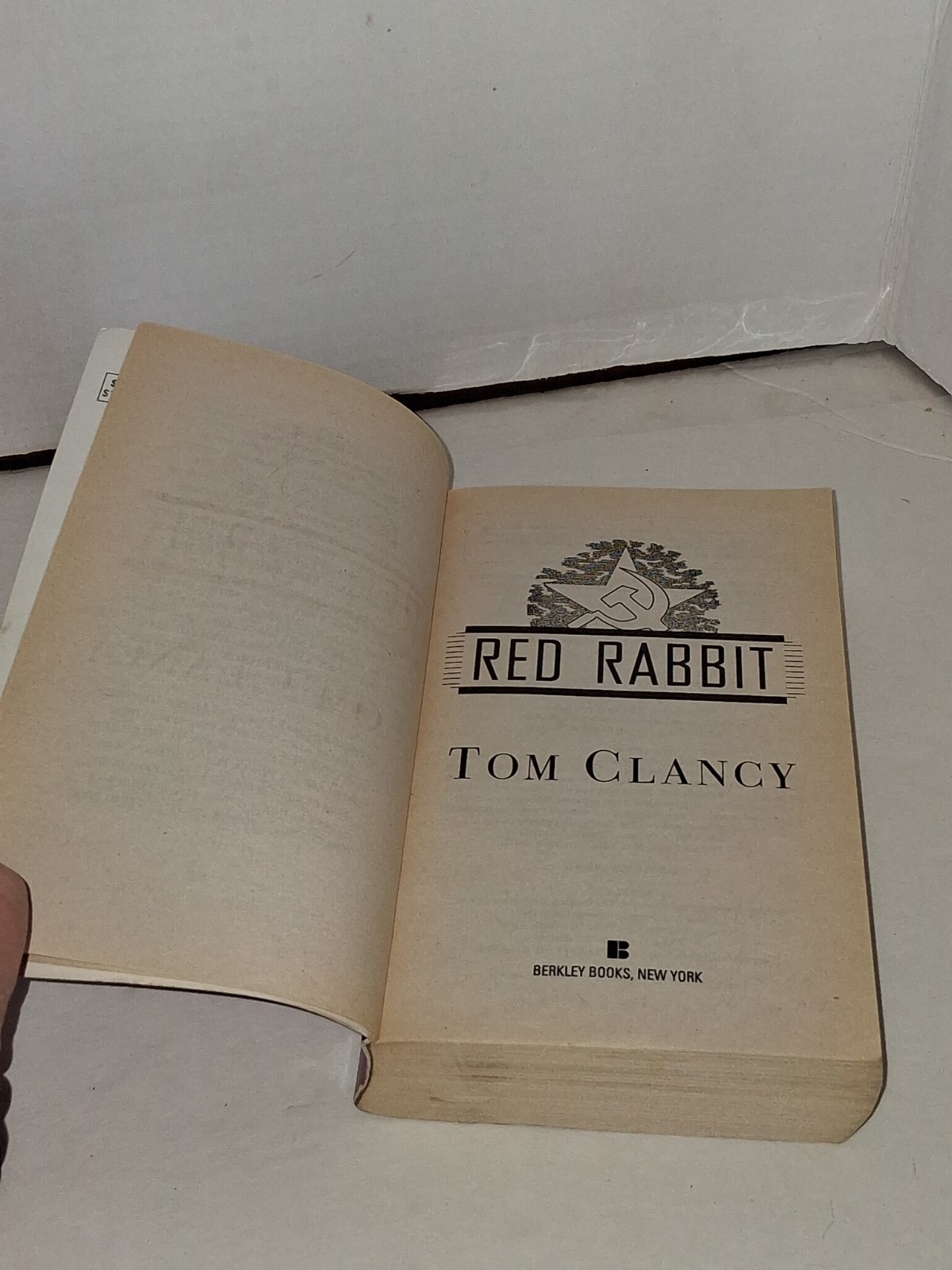 Red Rabbit Tom Clancy Paperback Jack Ryan 2003 – 636 pages