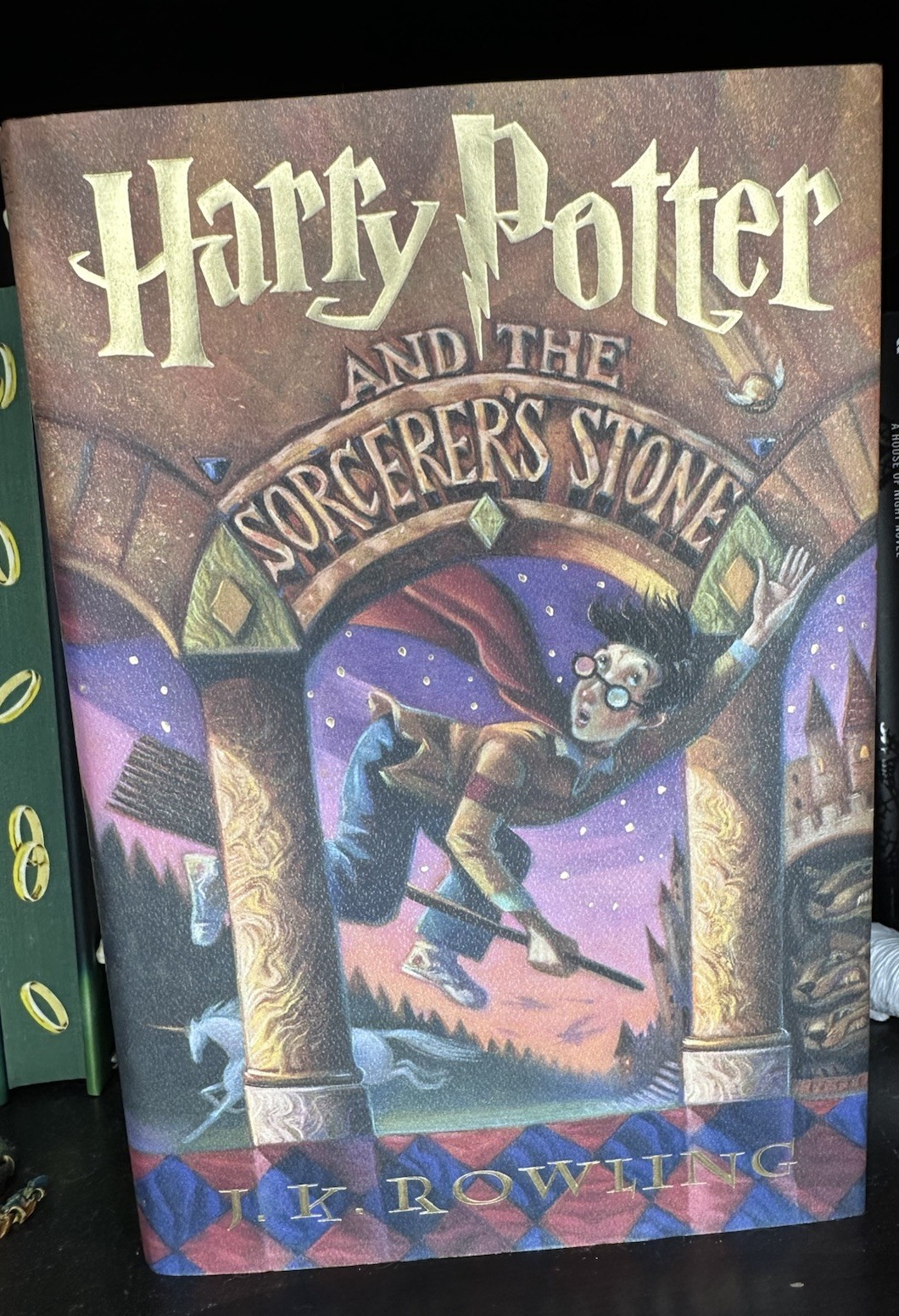 Scholastic Press Harry Potter and the Sorcerer’s Stone 1st Am HC Illus 1998