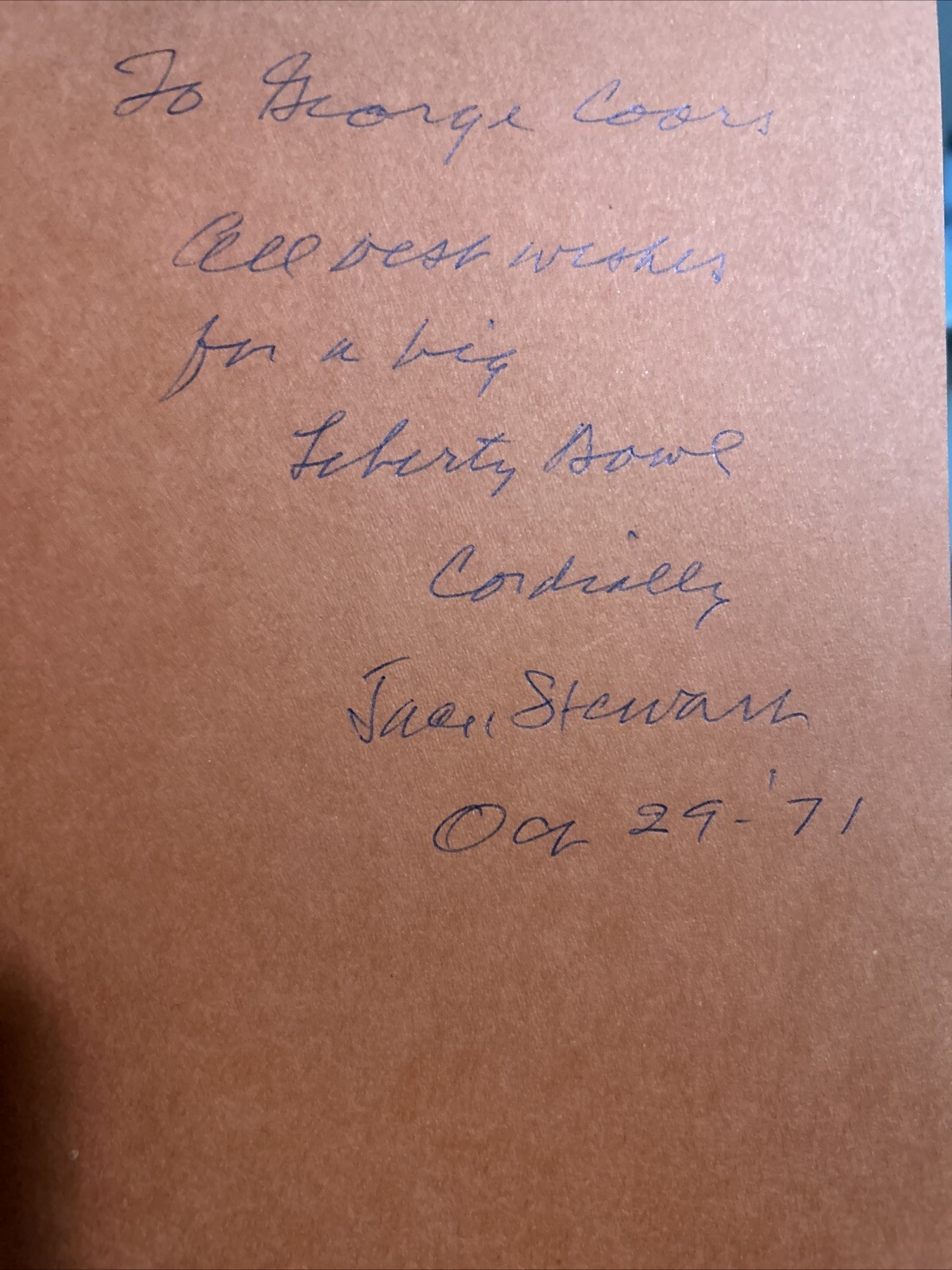 SIGNED We Met at Camelback: Story of Jack & Louise Stewart INN Stevenson (1968)